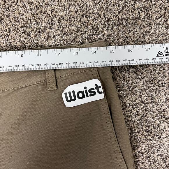 EILEEN FISHER Women's‎ 6P Green Organic Cotton Hemp Stretch Tapered Ankle Pants - Picture 8 of 11